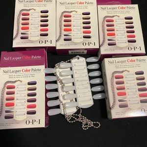 OPI Nail Color Palette. Nail, Nail Art or Craft color display.